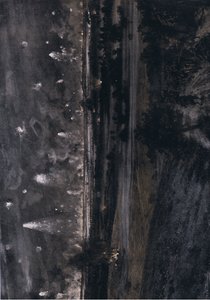 De derde Slag om Champagne: Artilleriebeschieting ten westen van de Argonnes, september 1915, illustratie uit Hindenburg gepubliceerd door Daterlandischer Derlag C U Weller Berlijn