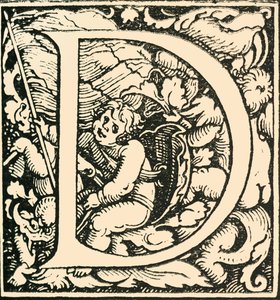 D - Een alfabet door Hans Weiditz, ca. 1520-1521, 1908