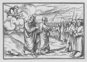 God beveelt Mozes om het volk te tellen, Numeri I, 19