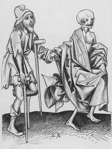 Holbeins Dodendans door Hans after Holbein the Younger