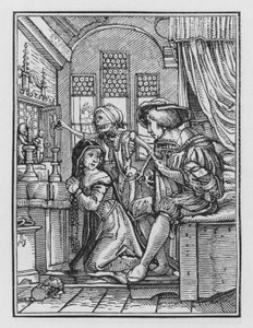 Holbeins Dodendans: De Non door Hans after Holbein the Younger