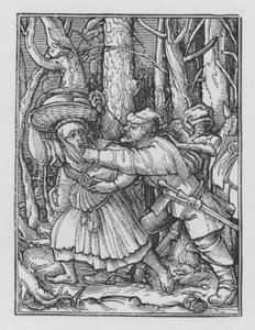 Holbeins Dodendans: De Rover door Hans after Holbein the Younger