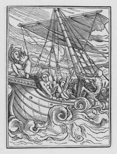 Holbeins Dodendans: Het Schip in een Storm