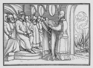 Josia Vernietigt Afgoderij door Hans after Holbein the Younger