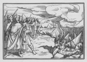 De opstand van Korach, Dathan en Abiram, Numeri XVI, 33