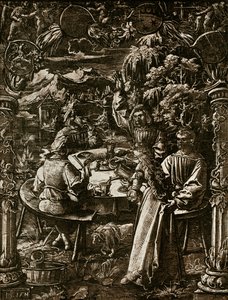 Glasvisierung door Hans the Younger Leu