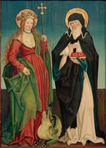De heiligen Margareta en Ottilia