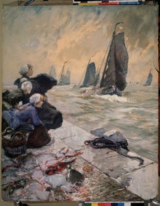 De vissersvrouwen door Hans von Bartels