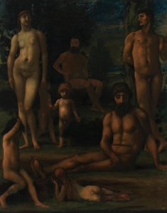 Gouden eeuw II door Hans von Marées