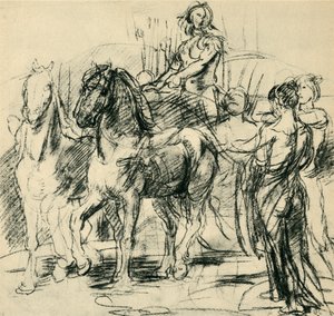 Strijdwagen, ca. 1880, 1943 door Hans von Marées