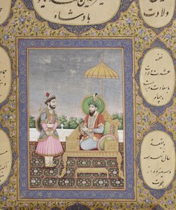 Album van de Mughal dynastieke genealogie, 1855 door Haqim Ahasan Ullah Khan
