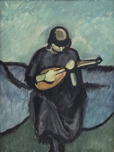 Een mandolinist door Harald Giersing