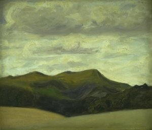 Landschap bij Skørping, Jutland door Harald Giersing