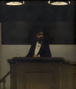 Georg Brandes aan de Universiteit van Kopenhagen door Harald Slott Møller