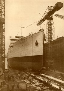 Motor Liner Carnarvon Castle door Harland and Wolff Ltd