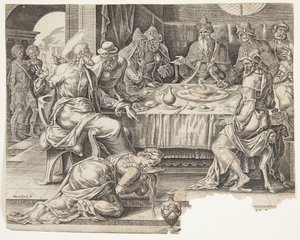 Zalig zijn zij die hongeren en dorsten naar gerechtigheid. De presentatie in de tempel