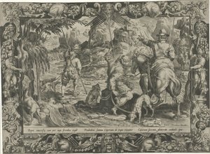 Steenbokkenjacht door Harmen Jansz Muller