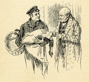 Een kerstlied door Charles Dickens door Harold Copping