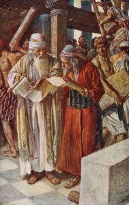 Oude Testament: Het Vinden van het Boek door Harold Copping