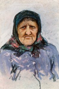 Studie van een Doukhobor vrouw