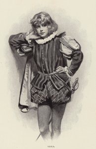 Viola door Harold Copping