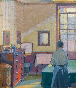 Interieur door Harold Gilman