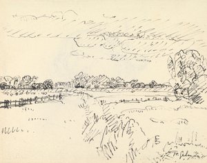 Romney Marsh door Harold Gilman