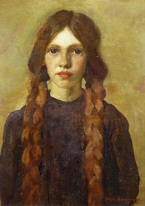 Een Cornish meisje door Harold Harvey