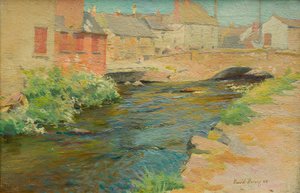 Newlyn Brug door Harold Harvey