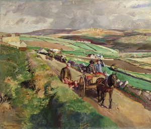 De Weg naar de Markt door Harold Harvey