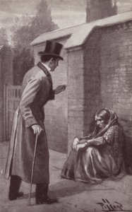 Illustratie voor The Mystery Of Edwin Drood door Charles Dickens