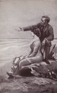 Illustratie voor The Mystery Of Edwin Drood door Charles Dickens door Harold Hume Piffard