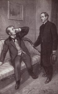 Illustratie voor The Mystery Of Edwin Drood door Charles Dickens door Harold Hume Piffard
