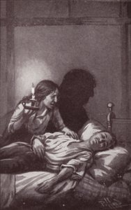 Illustratie voor The Mystery Of Edwin Drood door Charles Dickens door Harold Hume Piffard