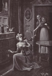 Illustratie voor Vanity Fair door William Makepeace Thackeray door Harold Hume Piffard