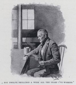"Niet twaalf shilling per week al de jaren dat ik heb gewerkt" door Harold Hume Piffard