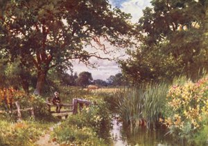 Bij Chobham door Harold Sutton Palmer
