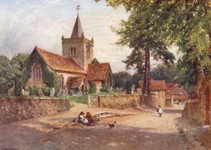 Witley Kerk door Harold Sutton Palmer