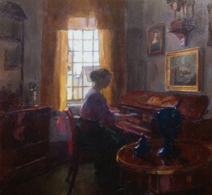 Lavendel door Harriet Backer