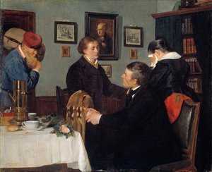 Het Afscheid door Harriet Backer
