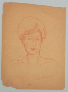 Studie voor portret, Bell Tilghman