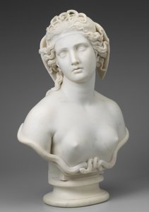 Medusa, ca. 1854 door Harriet Goodhue Hosmer