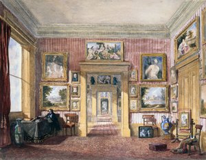 De Eetkamer in Thirlestaine House, Cheltenham, c.1843