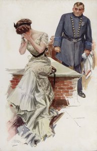Illustratie voor When a Man Marries door Mary Roberts Rinehart