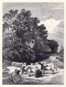 De Koeien Melken door Harrison William Weir