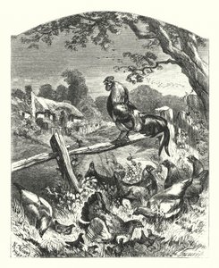 Lof van het Plattelandsleven door Harrison William Weir