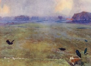 Golfbanen: Mid-Surrey, de tiende hole