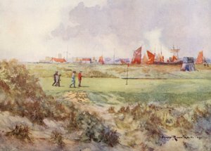 Golfbanen: Rye, de vijftiende green