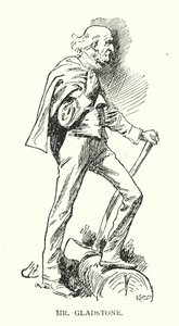 Mr Gladstone door Harry (after) Furniss
