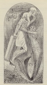 Het oordeel van gips (gravure) door Harry (after) Furniss